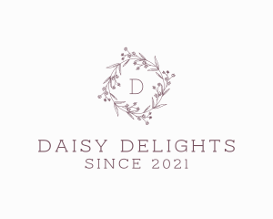 Daisy Wreath Decoration  logo