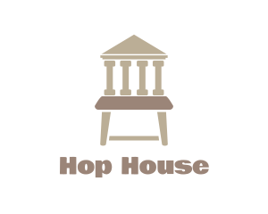 Court House Chair logo design