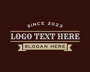 Rustic Restaurant Business logo