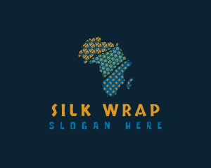 Tribal African Map logo design