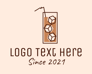 Coffee - Iced Coffee Tea logo design