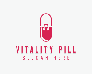 Pill Shopping Bag logo