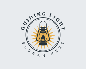 Lantern Light Camp logo design