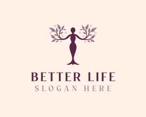 Organic Beauty Spa logo design