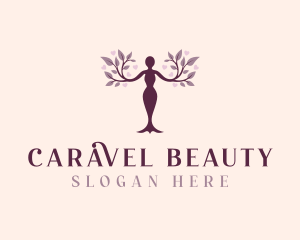 Organic Beauty Spa logo design