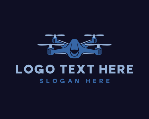 Quadcopter Drone Tech logo