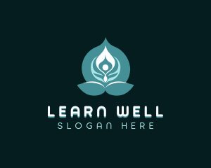 Yoga Wellness Exercise logo design