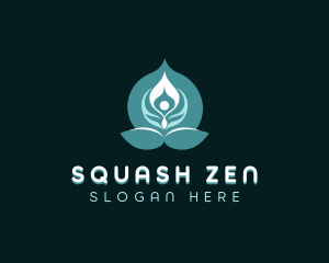 Yoga Wellness Exercise logo design