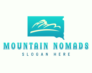 South Dakota Mountain Sculpture logo design