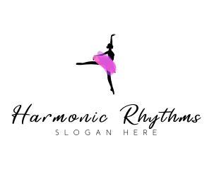 Ballerina Woman Performer logo