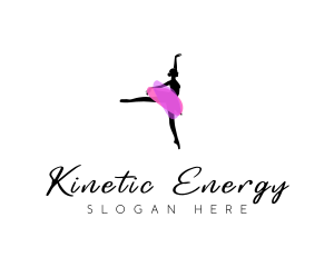 Ballerina Woman Performer logo