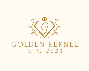 Ornamental Diamond Jewelry Boutique logo design