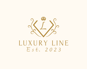 Ornamental Diamond Jewelry Boutique logo design