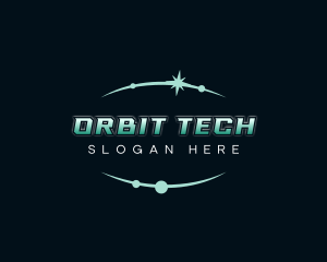 Space Galaxy Orbit logo design