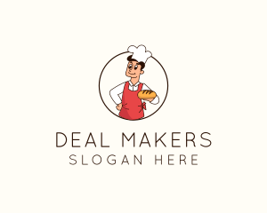 Bread Maker Chef logo design