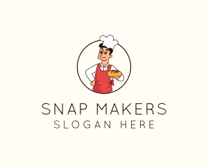 Bread Maker Chef logo design