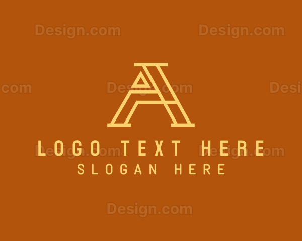 Company Studio Letter A Logo