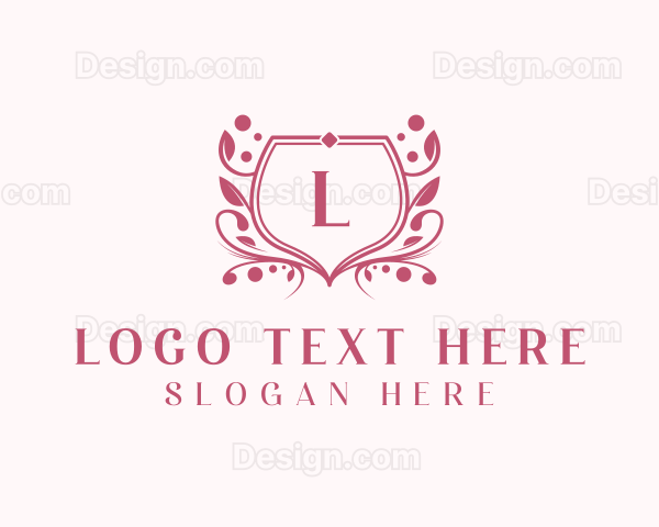 Floral Feminine Boutique Logo