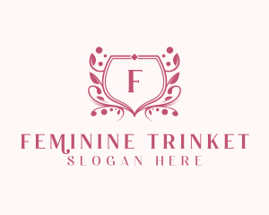 Floral Feminine Boutique logo design