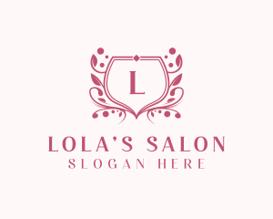 Floral Feminine Boutique logo design