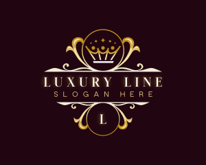 Luxury Royal Crown logo design