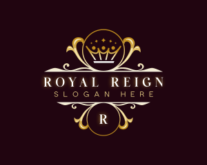 Luxury Royal Crown logo design