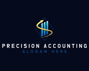 Graph Finance Accounting logo design