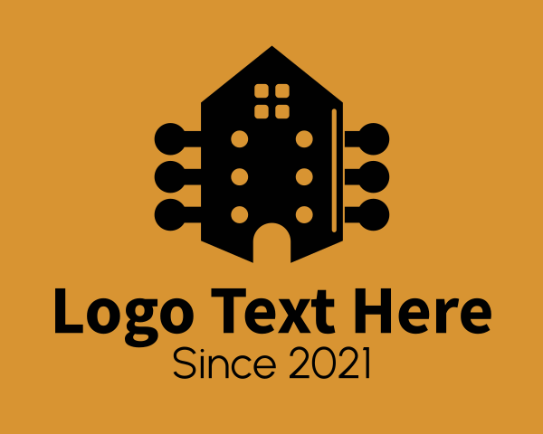 Guitar logo example 2