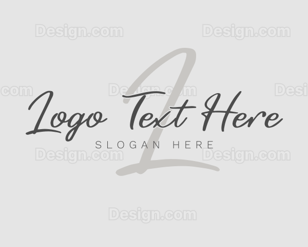 Fashion Stylist Tailoring Logo