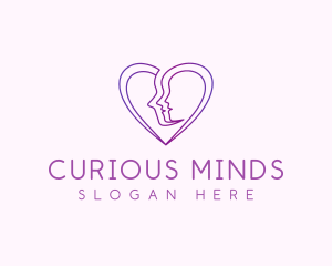 Heart Human Mind logo design