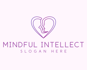 Heart Human Mind logo design