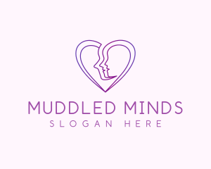 Heart Human Mind logo design