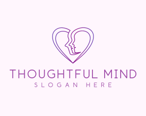 Heart Human Mind logo design