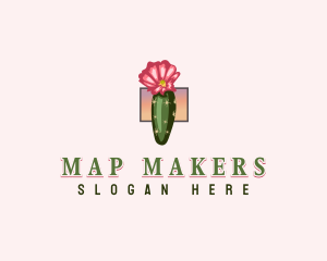 Colorado Cactus Flower logo design