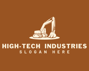 Industrial Construction Excavator logo