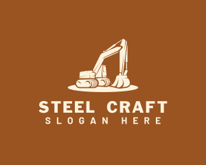 Industrial Construction Excavator logo