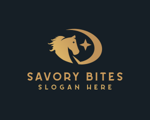 Horse Equestrian Stallion logo