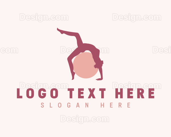 Yoga Flexibility Ball Logo