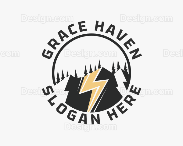 Mountain Energy Lightning Logo