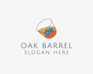 Whiskey Bourbon Alcohol Drink logo