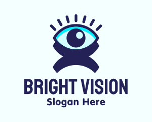 Optical Human Vision  logo design