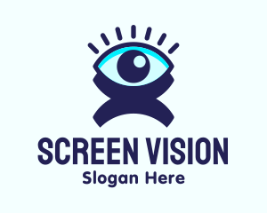 Optical Human Vision  logo design