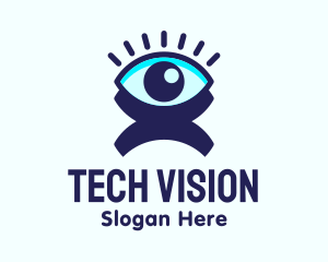 Optical Human Vision  logo design