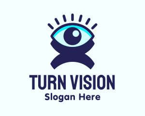 Optical Human Vision  logo design