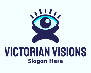 Optical Human Vision  logo design