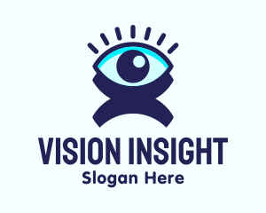 Optical Human Vision  logo design