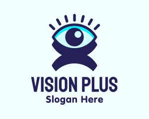 Optical Human Vision  logo design