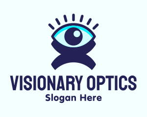 Optical Human Vision  logo design