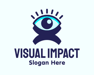 Optical Human Vision  logo design