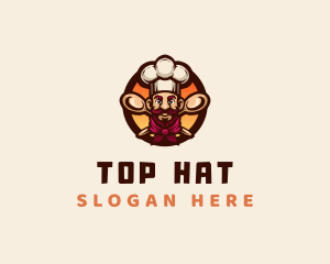 Bandana Chef Cooking logo design